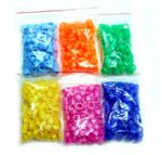 OBRĄCZKI PLASTIKOWE 8 mm 100 szt.